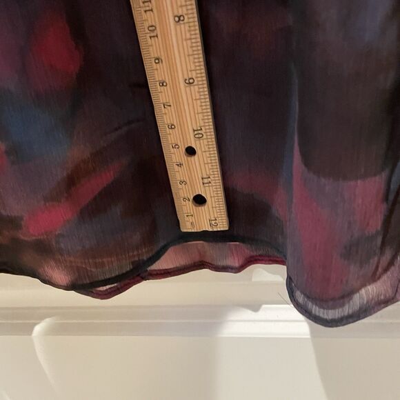 Sofia Vergara Women’s Boho Empire Maxi Dress Floral POCKETS Size Large 12/14 NEW - Picture 6 of 12